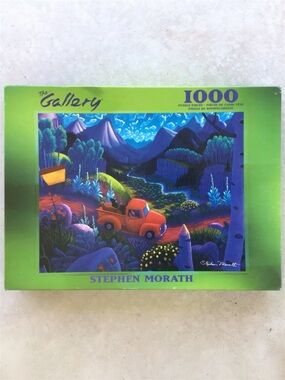 Vintage Gallery Puzzle 1000 Pcs (1 Missing) Mountain Morning by Stephan Morath